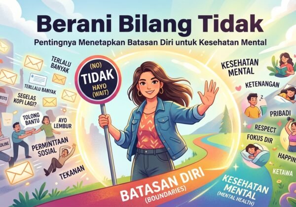 Berani Bilang Tidak: Pentingnya Menetapkan Batasan Diri untuk Kesehatan Mental